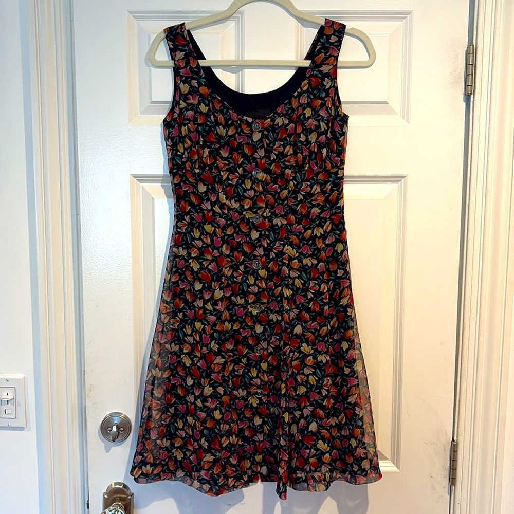 Anna Sui Floral Tulips Dress 4